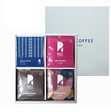 REC COFFEE】博多織柄と定番＋ゲイシャブレンドセット | レック