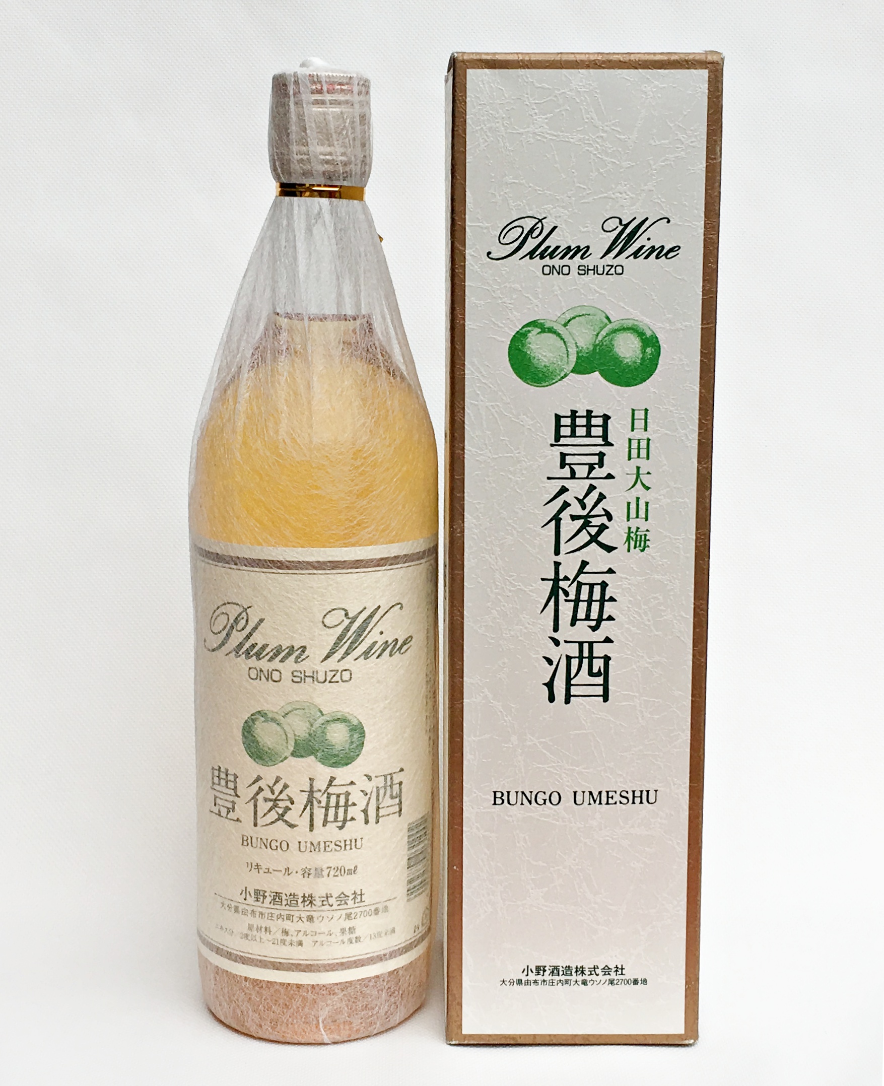 ブランド雑貨総合 ゆふだけ豊後梅酒12% | 小野酒造株式会社｜Food Biz Kyushu 食の その他