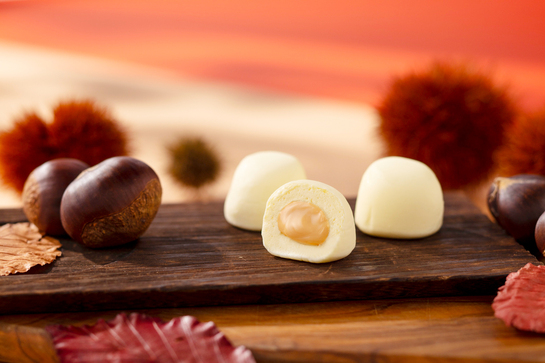 栗マシュマロ | ㈱石村萬盛堂｜Food Biz Kyushu 食の豊かさ真の価値