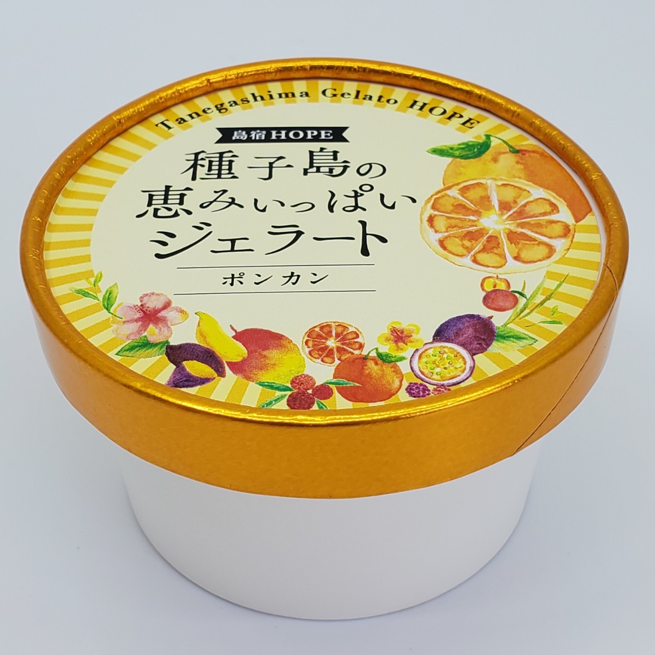 種子島の恵みいっぱいジェラート（ぽんかん） | ㈱HOPE｜Food Biz