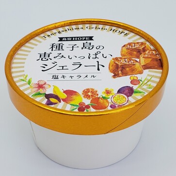 hope商品 種子島の恵みいっぱいジェラート（塩キャラメル） | ㈱HOPE｜Food