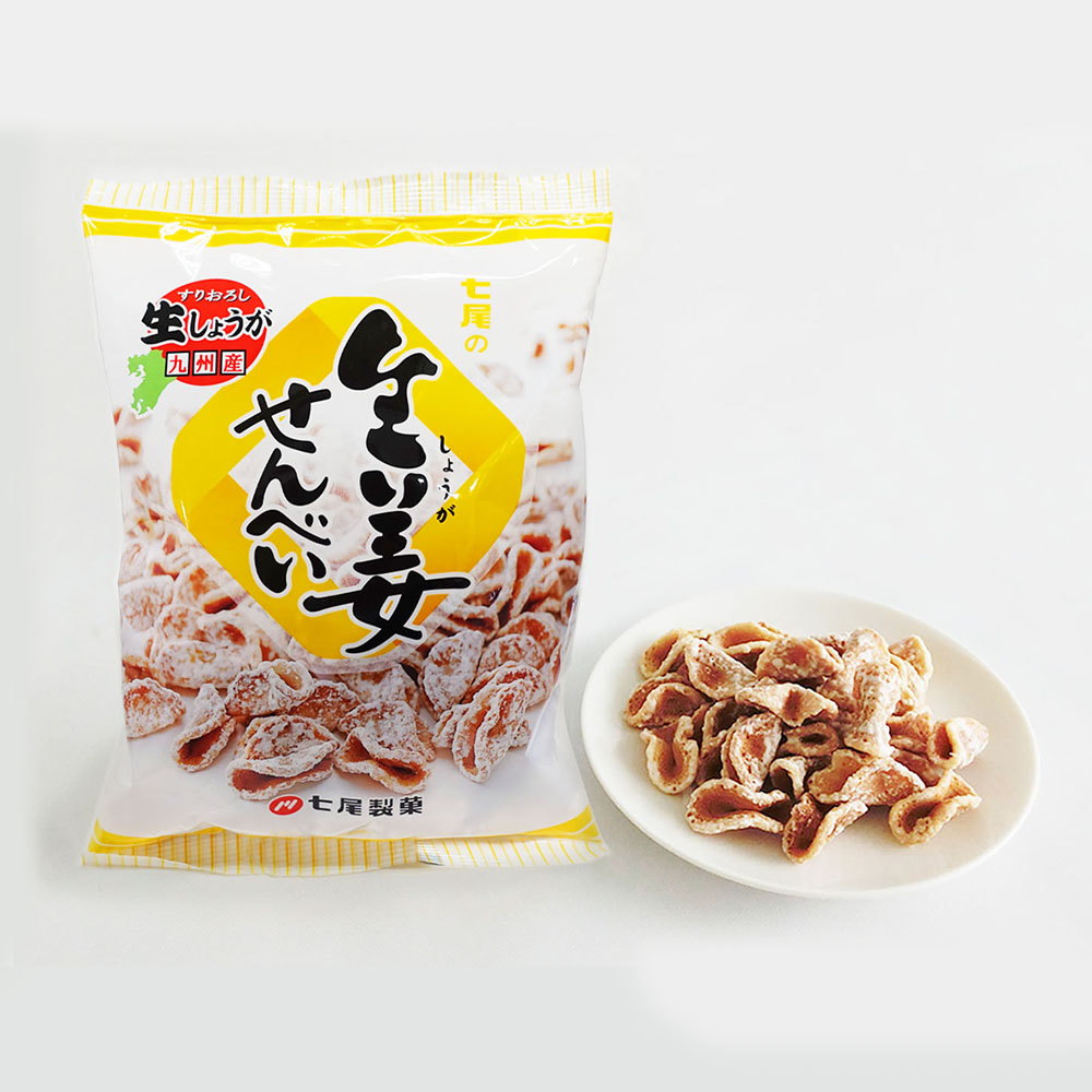 おがわせんせい 生姜せんべい | ㈱七尾製菓｜Food Biz Kyushu 食の豊かさ真の価値