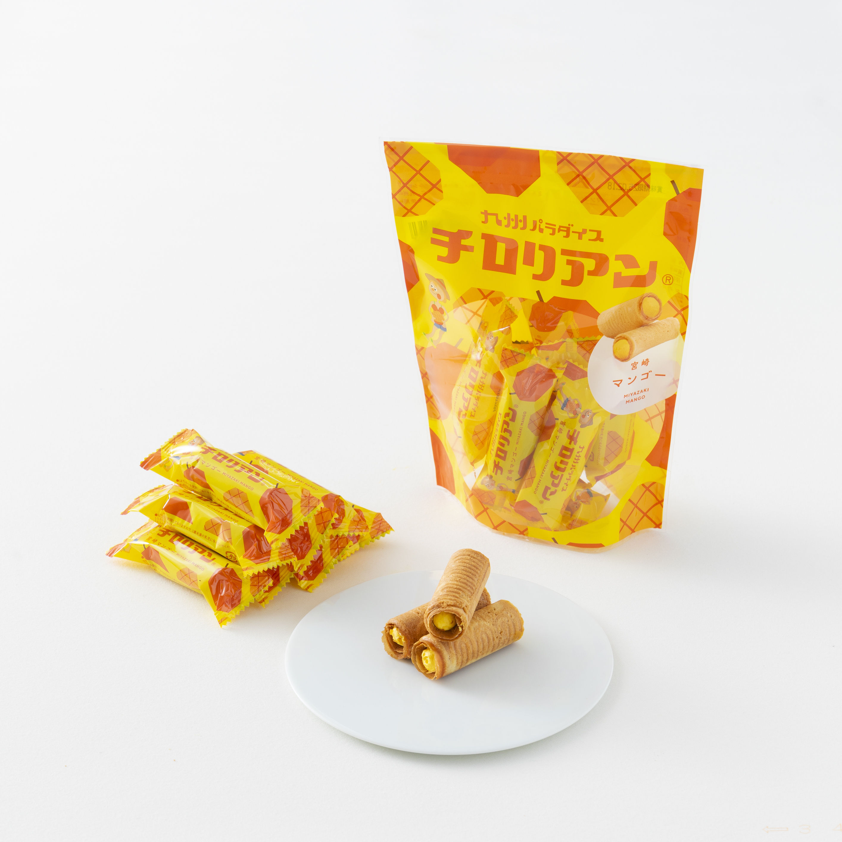 宮崎マンゴーチロリアン | ㈱千鳥饅頭総本舗｜Food Biz Kyushu 食の