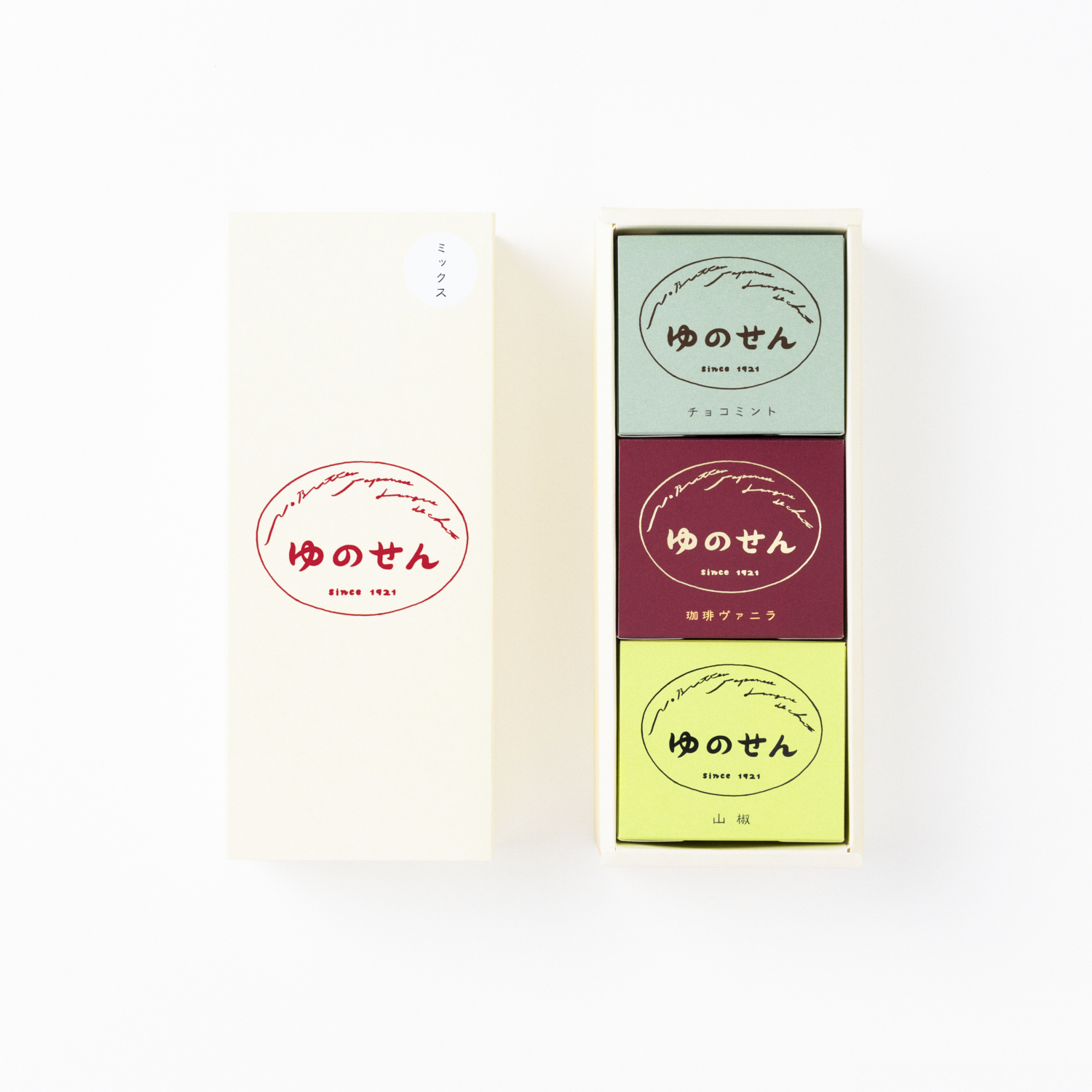 ゆのせんmix3個（30枚入） | ㈱梅月堂｜Food Biz Kyushu 食の豊かさ真
