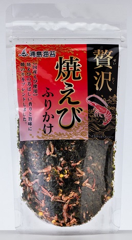 贅沢焼えびふりかけ | ㈱日本海水（浦島海苔） ｜Food Biz Kyushu 食の