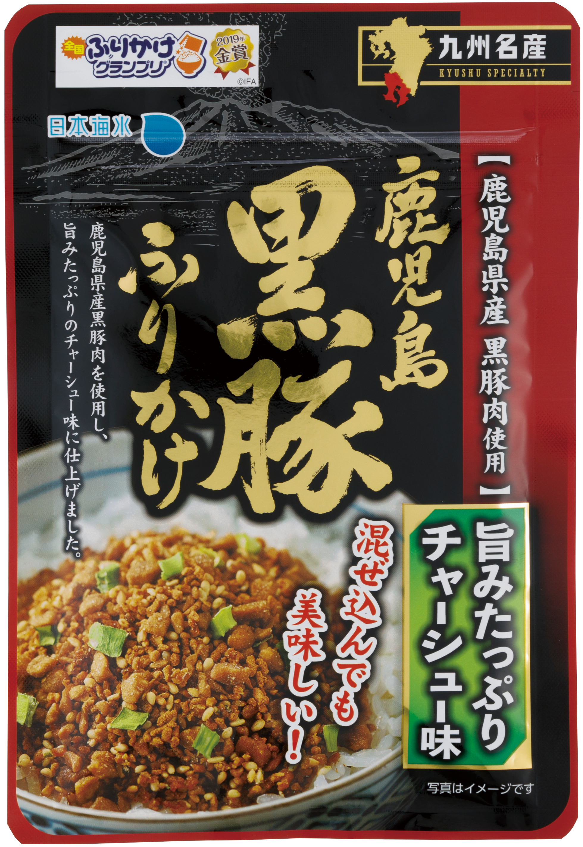 鹿児島 黒豚ふりかけ | ㈱日本海水（浦島海苔） ｜Food Biz Kyushu 食